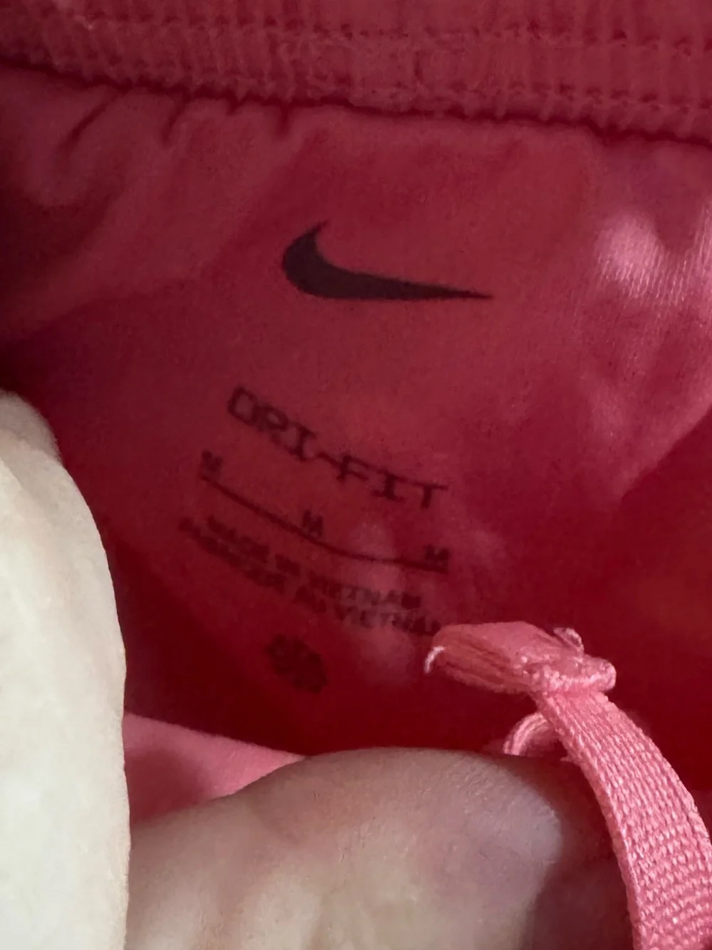 Kids Nike Pink Athletic Running Shorts Size Medium